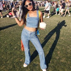 Free People denim set